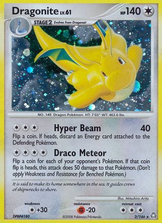 Dragonite 2/146 - Reverse Holofoil