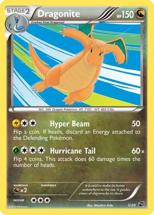 Dragonite 5/20 - Holofoil