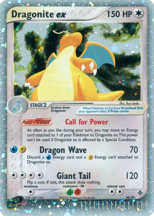 Dragonite ex 90/97 - Holofoil