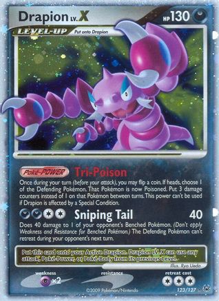 Drapion LV.X 123/127 - Holofoil