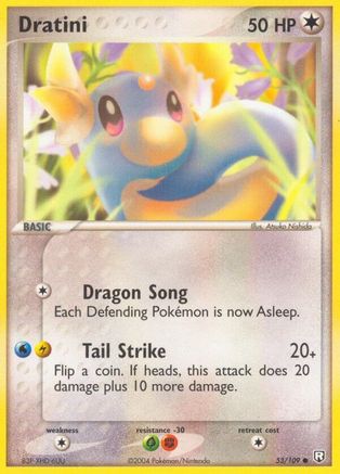 Dratini - 053/109 53/109 - Reverse Holofoil