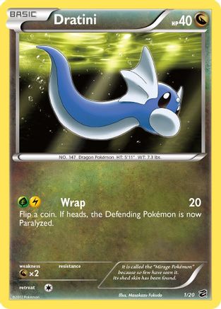 Dratini (1) 1/20 - Holofoil