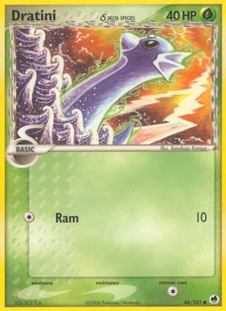 Dratini (Delta Species) 46/101 - Reverse Holofoil