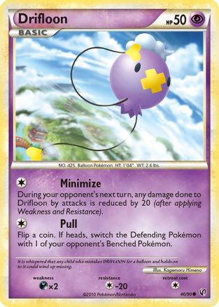 Drifloon 46/90 - Reverse Holofoil