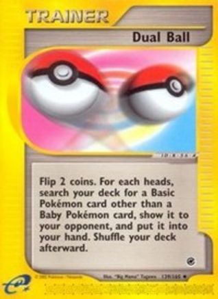 Dual Ball 139/165 - Reverse Holofoil