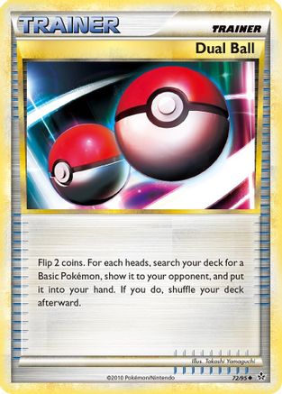 Dual Ball 72/95 - Reverse Holofoil