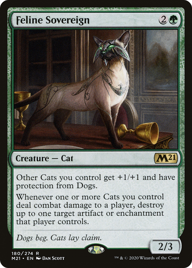 Feline Sovereign (M21-180) -  Foil