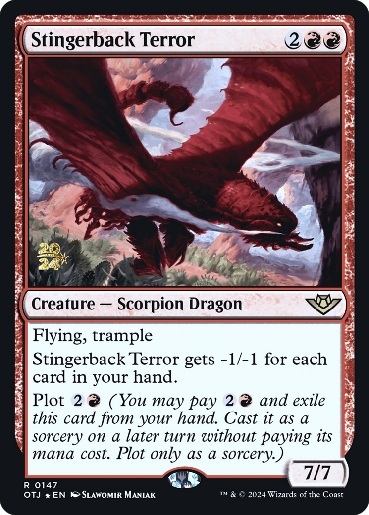 Stingerback Terror (PRE-147S) -  Foil