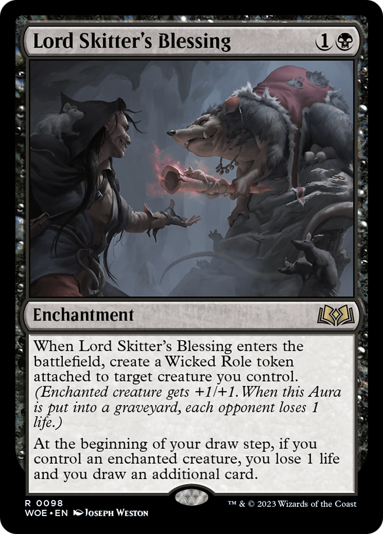 Lord Skitter's Blessing (WOE-098) -  Foil