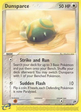 Dunsparce 60/100 - Reverse Holofoil