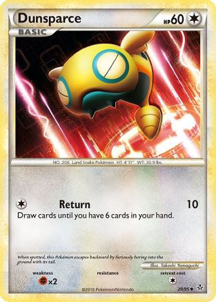 Dunsparce 29/95 - Reverse Holofoil