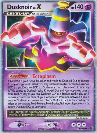 Dusknoir LV.X 96/100 - Holofoil