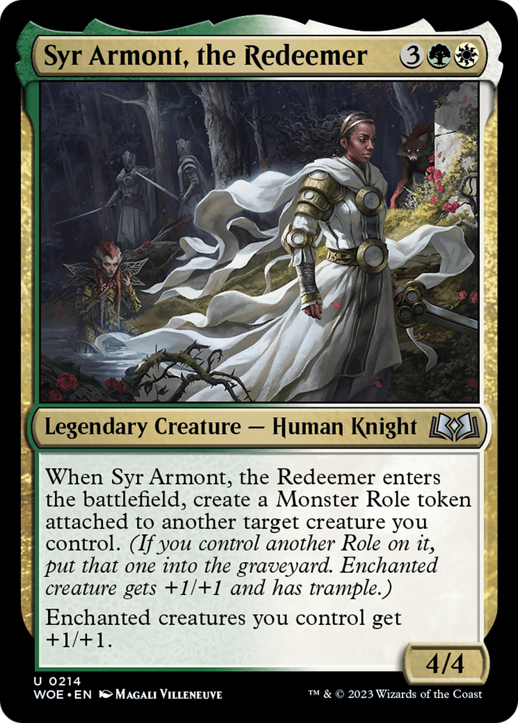 Syr Armont, the Redeemer (WOE-214) -  Foil