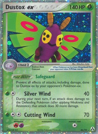 Dustox ex 86/92 - Holofoil