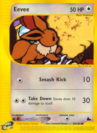 Eevee 54/144 - Reverse Holofoil