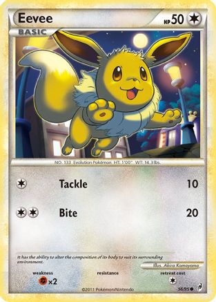 Eevee 56/95 - Reverse Holofoil