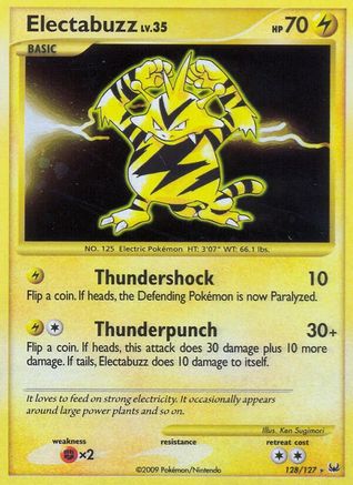 Electabuzz 128/127 - Holofoil