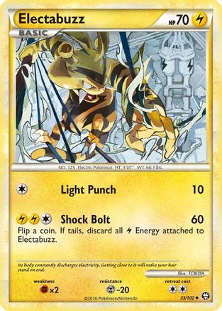 Electabuzz 33/102 - Reverse Holofoil