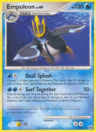 Empoleon 17/100 - Reverse Holofoil