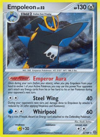 Empoleon 2/100 - Holofoil