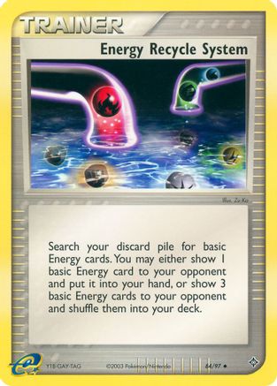 Energy Recycle System 84/97 - Reverse Holofoil