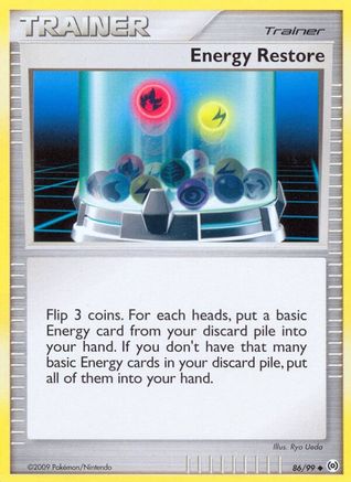 Energy Restore 86/99 - Reverse Holofoil