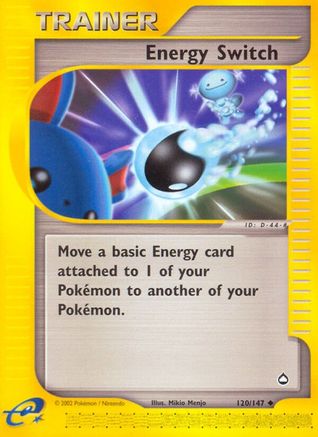 Energy Switch 120/147 - Reverse Holofoil