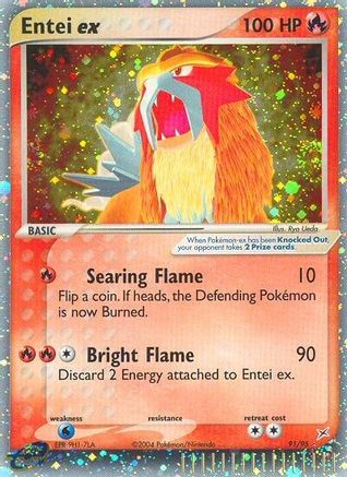 Entei ex 91/95 - Holofoil