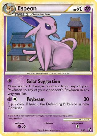 Espeon 2/90 - Holofoil