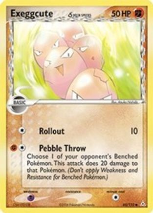 Exeggcute (Delta Species) 65/110 - Reverse Holofoil