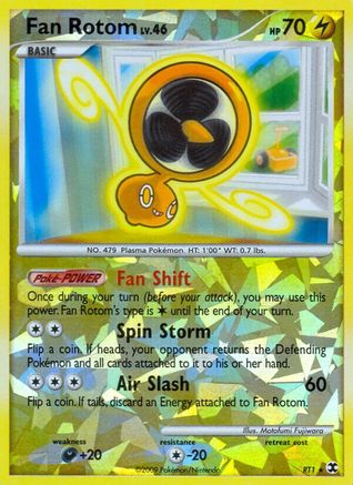 Fan Rotom RT1/111 - Reverse Holofoil