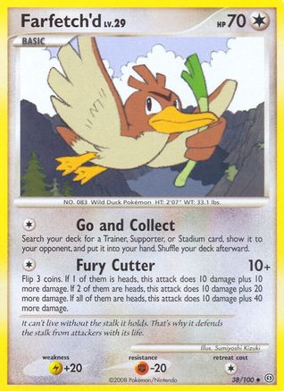 Farfetch'd 38/100 - Reverse Holofoil