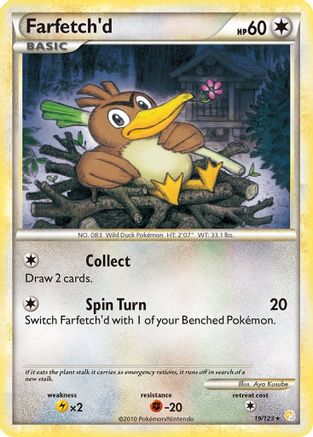 Farfetch'd 19/123 - Reverse Holofoil