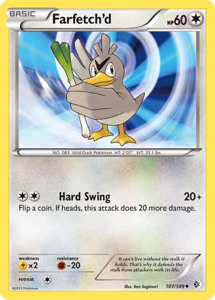 Farfetch'd 107/149 - Reverse Holofoil