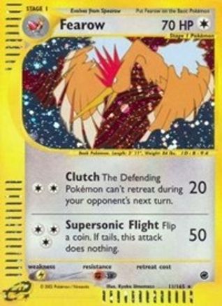 Fearow (11) 11/165 - Reverse Holofoil