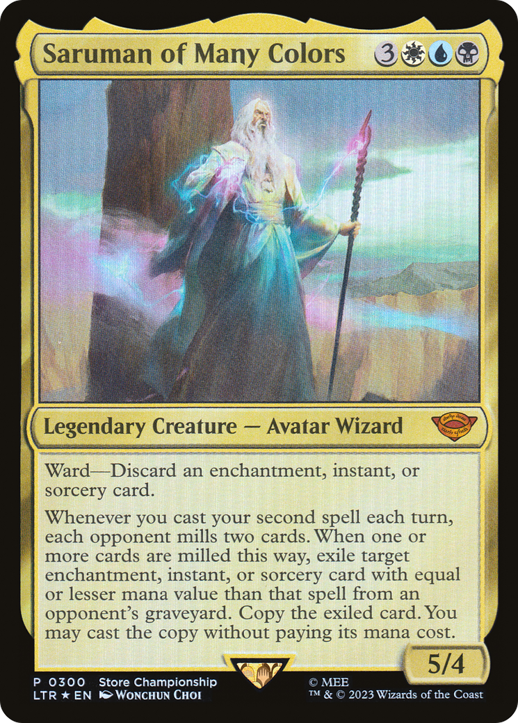 Saruman of Many Colors (GAME-300) -  Foil