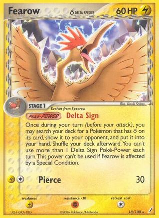 Fearow (Delta Species) 18/100 -