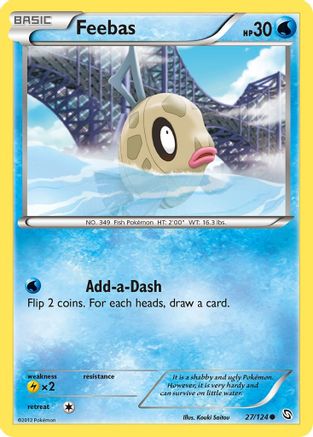 Feebas 27/124 - Reverse Holofoil