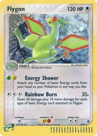 Flygon - 4/97 4/97 - Reverse Holofoil