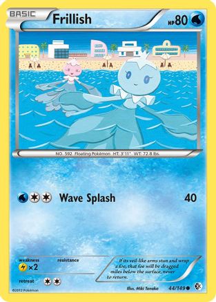 Frillish 44/149 - Reverse Holofoil