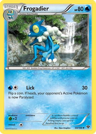 Frogadier 40/146 - Reverse Holofoil