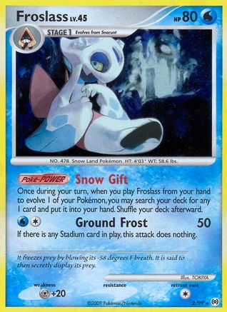 Froslass 2/99 - Reverse Holofoil