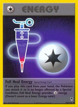 Full Heal Energy 100/110 - Reverse Holofoil