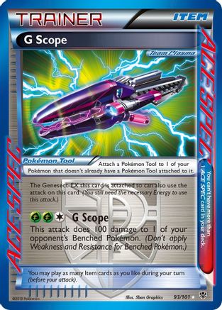 G Scope (Team Plasma) 93/101 - Holofoil