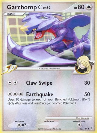 Garchomp C 60/147 - Reverse Holofoil