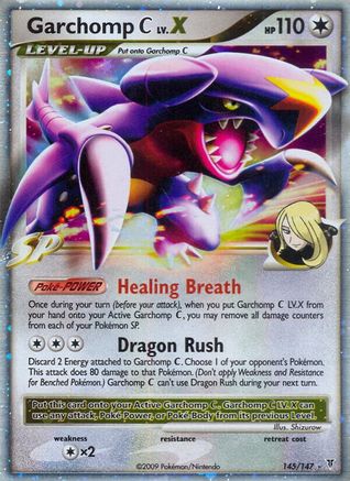 Garchomp C Lv.X 145/147 - Holofoil