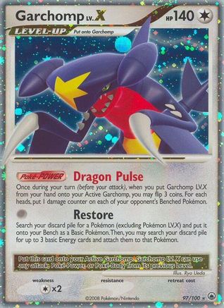 Garchomp LV.X 97/100 - Holofoil