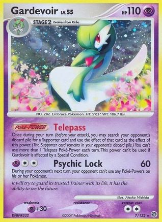 Gardevoir 7/132 - Holofoil