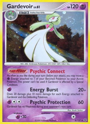 Gardevoir 8/127 - Holofoil