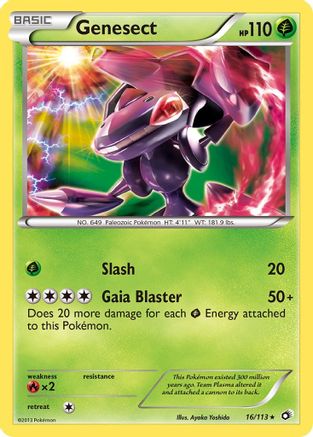 Genesect 16/113 - Holofoil